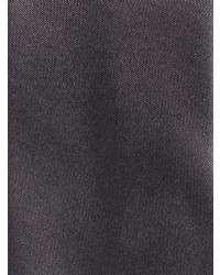 Cravate gris foncé Moschino