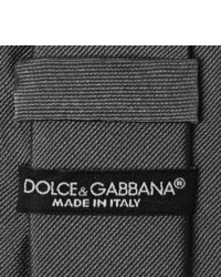 Cravate grise Dolce & Gabbana