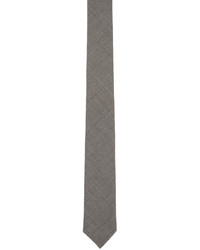 Cravate grise Thom Browne