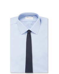 Cravate imprimée bleu marine Berluti
