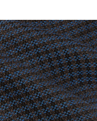 Cravate imprimée bleu marine Berluti