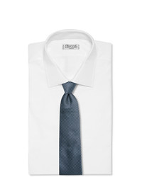 Cravate imprimée bleu marine Hugo Boss