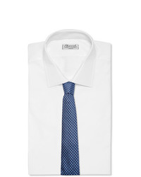Cravate imprimée bleue Canali