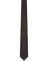 Cravate imprimée gris foncé Givenchy
