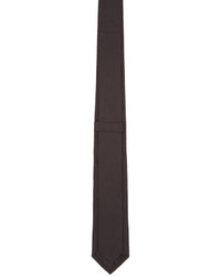 Cravate imprimée noire et blanche Givenchy