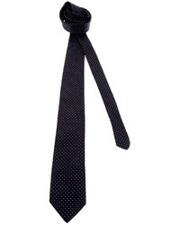 Cravate noire et blanche