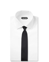 Cravate noire Tom Ford