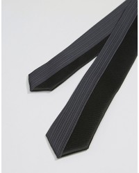 Cravate noire Minimum