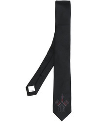 Cravate noire Valentino Garavani
