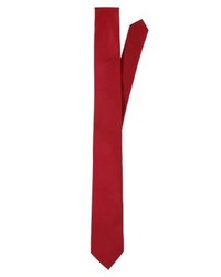 Cravate rouge Calvin Klein