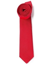 Cravate rouge Christian Dior