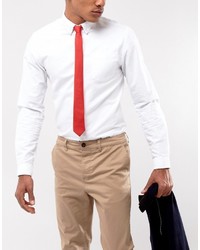 Cravate rouge Asos