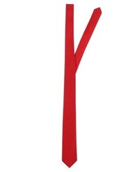 Cravate rouge Tommy Hilfiger
