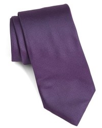 Cravate tressée violette