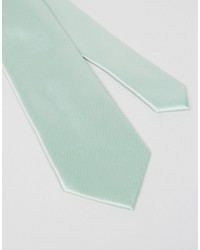 Cravate vert menthe Asos