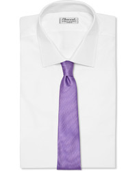 Cravate violette Canali