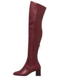 Cuissardes bordeaux Mango