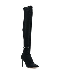 Cuissardes élastiques noires Giuseppe Zanotti