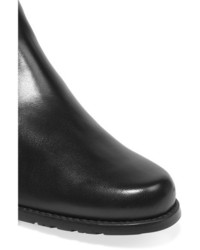 Cuissardes en cuir noires Stuart Weitzman