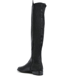 Cuissardes noires Stuart Weitzman