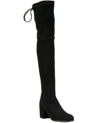 Cuissardes noires Stuart Weitzman