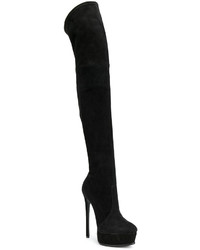 Cuissardes noires Casadei