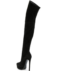 Cuissardes noires Casadei