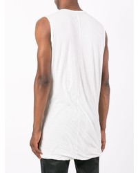 Débardeur blanc Rick Owens DRKSHDW