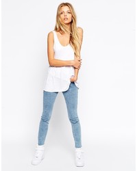 Débardeur blanc Asos