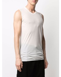 Débardeur blanc Rick Owens