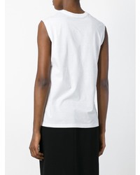 Débardeur blanc T by Alexander Wang