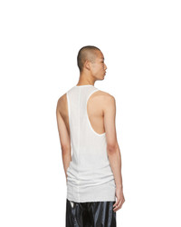 Débardeur blanc Rick Owens