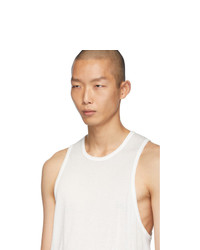 Débardeur blanc Rick Owens