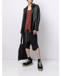 Débardeur bordeaux Rick Owens DRKSHDW