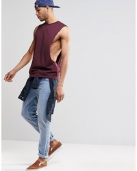 Débardeur bordeaux Asos