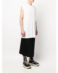 Débardeur brodé blanc Rick Owens