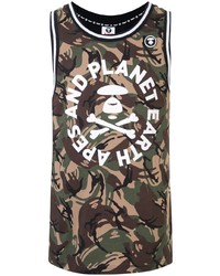 Débardeur camouflage olive AAPE BY A BATHING APE
