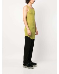 Débardeur chartreuse Rick Owens