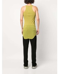 Débardeur chartreuse Rick Owens