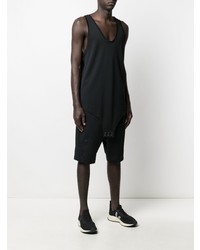 Débardeur en tulle noir Rick Owens X Champion