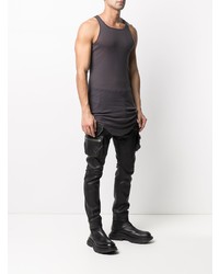 Débardeur gris foncé Rick Owens