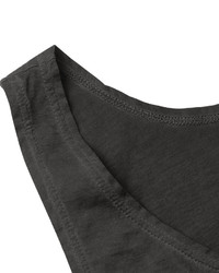 Débardeur gris foncé Saint Laurent