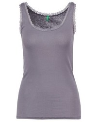 Débardeur gris Benetton