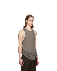 Débardeur gris Rick Owens