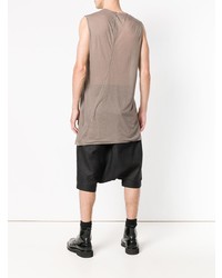 Débardeur gris Rick Owens