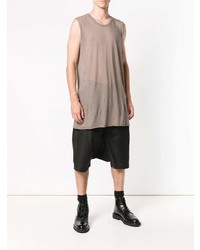 Débardeur gris Rick Owens