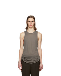 Débardeur gris Rick Owens