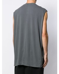 Débardeur gris Rick Owens DRKSHDW