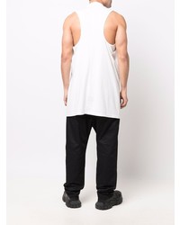 Débardeur imprimé blanc et noir Rick Owens DRKSHDW