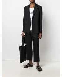 Débardeur imprimé blanc et noir Ann Demeulemeester